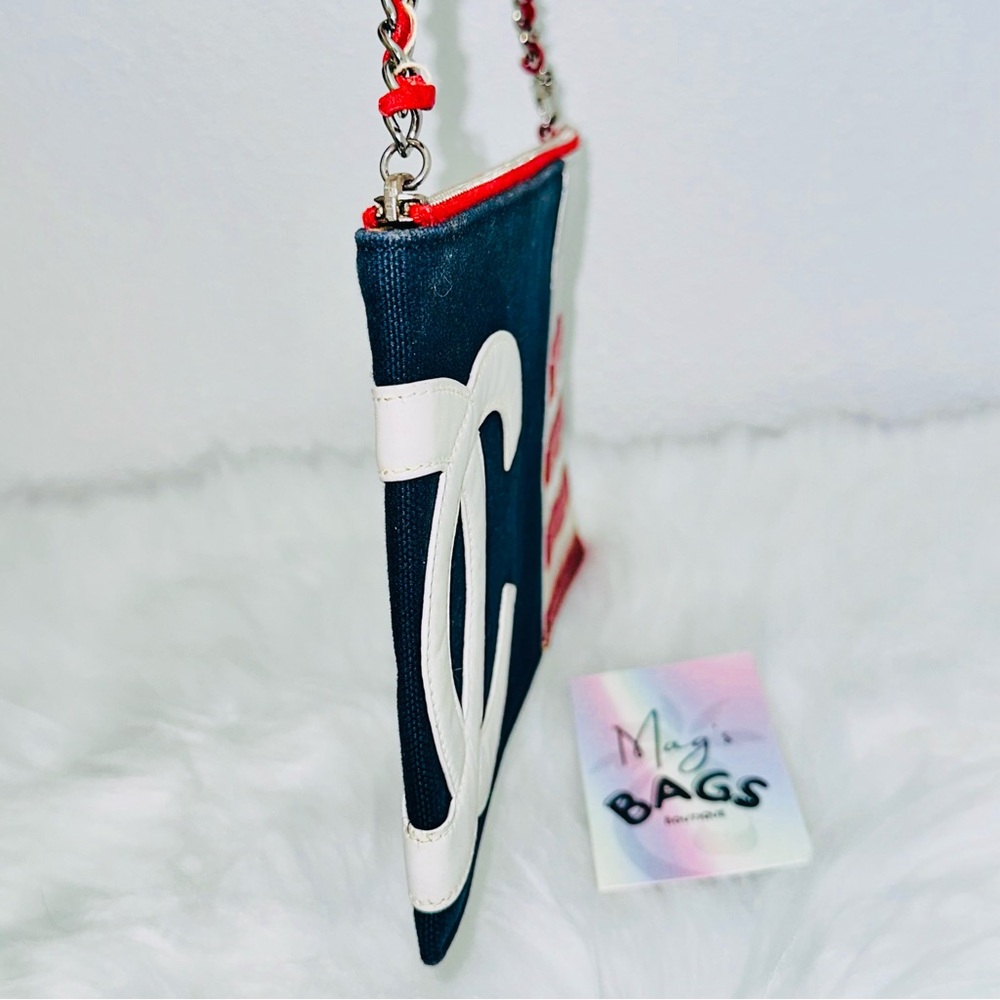 🇺🇸 Chanel: USA Flag American Denim Pochette Pouch Clutch Shoulder Bag (RARE) - Picture 7 of 16